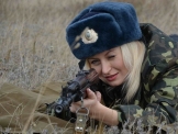 المرأة الروسية عنصر أساسي في التشكيلات العسكرية (صور)